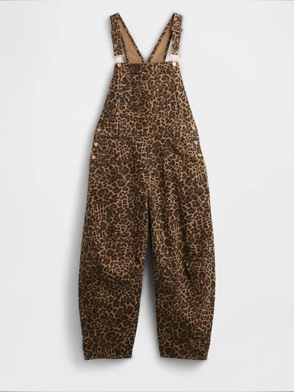 GAP leopard overalls